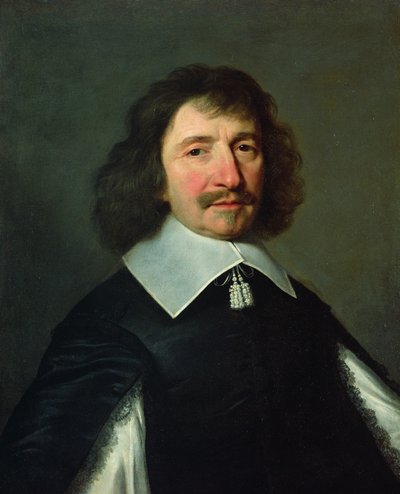 Portret van Vincent Voiture (1597-1648) ca. 1643-44 door Philippe de Champaigne